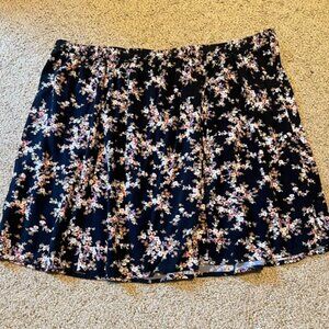 Old Navy Floral Mini Skirt